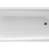 Uplands Steel Single End 1600x700x500mm 2TH Bath w/Legs