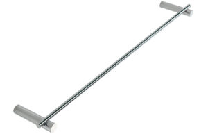 Alleyns 45cm Towel Rail - Chrome
