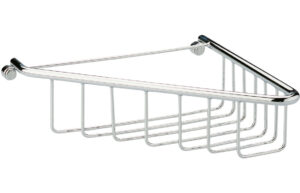 Bronte 1-Tier Corner Shower Caddy - Chrome