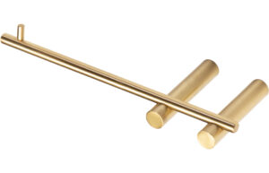 Alleyns Toilet Roll Holder - Brushed Brass