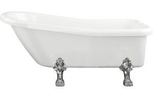 Broadwater Freestanding 1530x670x760mm 2TH Bath w/Feet