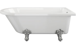 Hawthorn Freestanding 1500x750x650mm 2TH Corner Bath w/Feet
