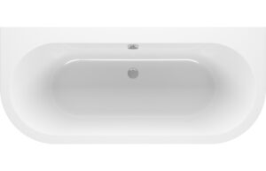 Penn Back To Wall SUPERCAST 1700x750x600mm 0TH Bath w/Legs