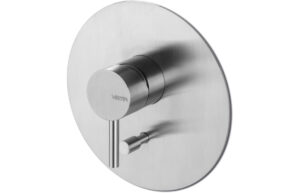 Vema Tiber Two Outlet Shower Mixer w/Diverter - St/Steel