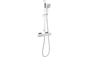 Ascot Cool-Touch Thermostatic Bar Mixer Shower - Chrome