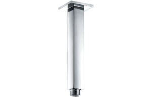 Ashby 180mm Square Ceiling Arm - Chrome