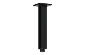 Ashby 180mm Square Ceiling Arm - Matt Black