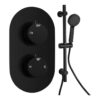 Grove Round Shower Valve & Kit Pack 2 - Matt Black