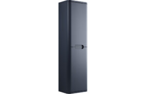 Hertford 350mm 2 Door Wall Hung Tall Unit - Matt Indigo
