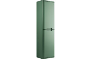 Hertford 350mm 2 Door Wall Hung Tall Unit - Matt Sage Green