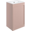 Welwyn 510mm Floor Standing Unit Inc. Basin - Matt Antique Rose