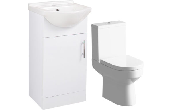 Stotfold 450mm Vanity & C/C Toilet Pack