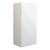Truro 300mm Slim Base Unit - White Gloss (Grey Cab)