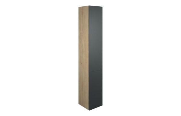 Truro 300mm Tall Unit - Matt Graphite Grey (Oak Cab)