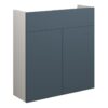 Truro 600mm Slim Basin Unit - Matt Arley Blue (Grey Cab)