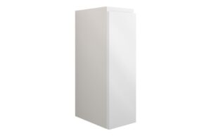 Tewin 200mm Standard Toilet Roll Unit - White Gloss (Grey Cab)