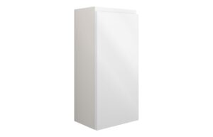 Tewin 300mm Slim Base Unit - White Gloss (Grey Cab)