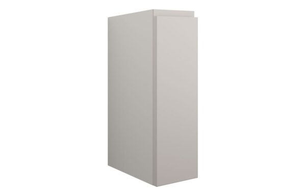 Tewin 200mm Standard Toilet Roll Unit - Matt Dove Grey (Grey Cab)