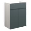 Tewin 500mm Standard Basin Unit - Matt Green Camo (Grey Cab)