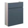 Tewin 500mm Slim Basin Unit - Matt Arley Blue (Grey Cab)