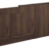 Truro 1536mm Slim Basin  WC & 1 Door Unit Pack - Warm Walnut (Grey Cab)