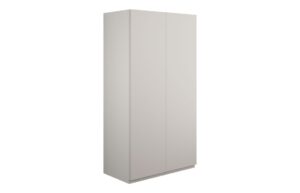 Tewin 600mm Standard 2 Door Storage Unit - Matt Dove Grey (Grey Cab)