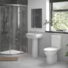 //2Go Full Suite w/900mm 2 Door Easy-Fit Quadrant & Tray