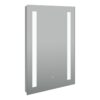 Lemsford 600x800mm Rectangle Front-Lit LED Mirror
