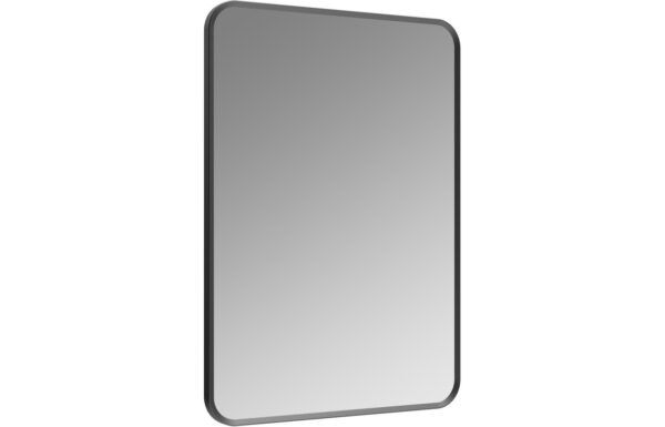 Tewin 600x800mm Rectangle Mirror - Matt Black