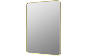 Tewin 600x800mm Rectangle Mirror - Brushed Brass