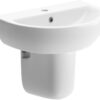 Thirlmere 550x400mm 1TH Basin & Semi Pedestal