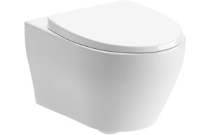 Lonsdale Slim Soft Close Toilet Seat - White