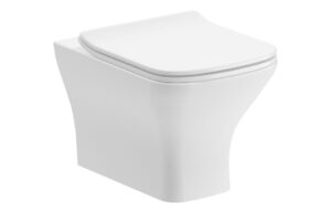Canterbury Rimless Comfort Height Back To Wall WC & Slim Soft Close Seat