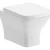 Canterbury Rimless Comfort Height Back To Wall WC & Wrapover Soft Close Seat