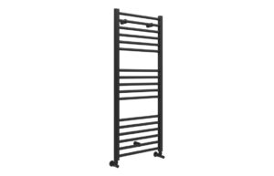 Ashdown Straight 30mm Ladder Radiator (500x1200x30mm) - Matt Black