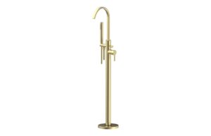 Eastgate Floor Standing Bath/Shower Mixer - Brushed Brass