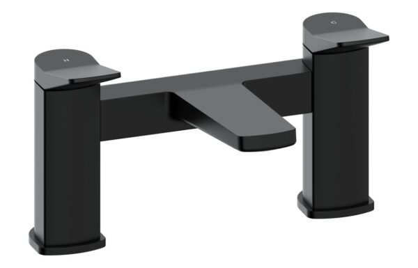 Glenwood Bath Filler - Matt Black