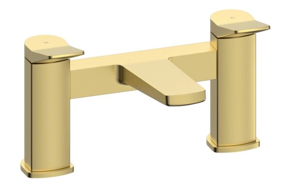 Glenwood Bath Filler - Brushed Brass