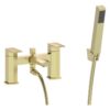 Grenville Bath/Shower Mixer & Bracket - Brushed Brass