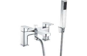 Admiral Bath/Shower Mixer & Bracket - Chrome