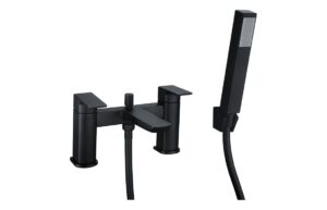 Barnwell Bath/Shower Mixer - Matt Black