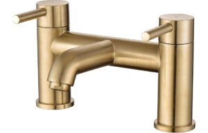Fulton Bath Filler - Brushed Brass