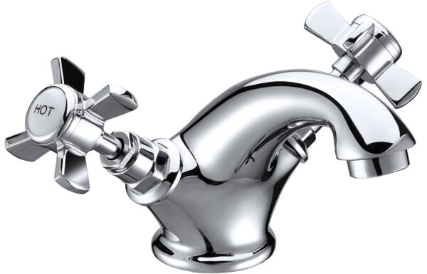 Bedwell Basin Mixer & Waste - Chrome