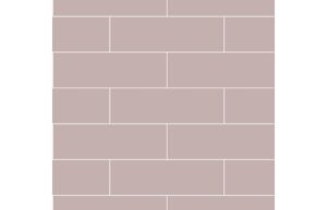 Fibo Urban - Dusky Pink (Metro Brick) - Single