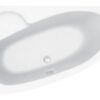 Norton 1500x950x600mm 0TH Offset Corner Bath w/Legs (LH)