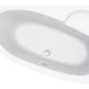 Norton 1500x950x600mm 0TH Offset Corner Bath w/Legs (RH)