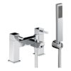 Abode Zeal Deck Mounted Bath Shower Mixer with Shower Handset - Chrome