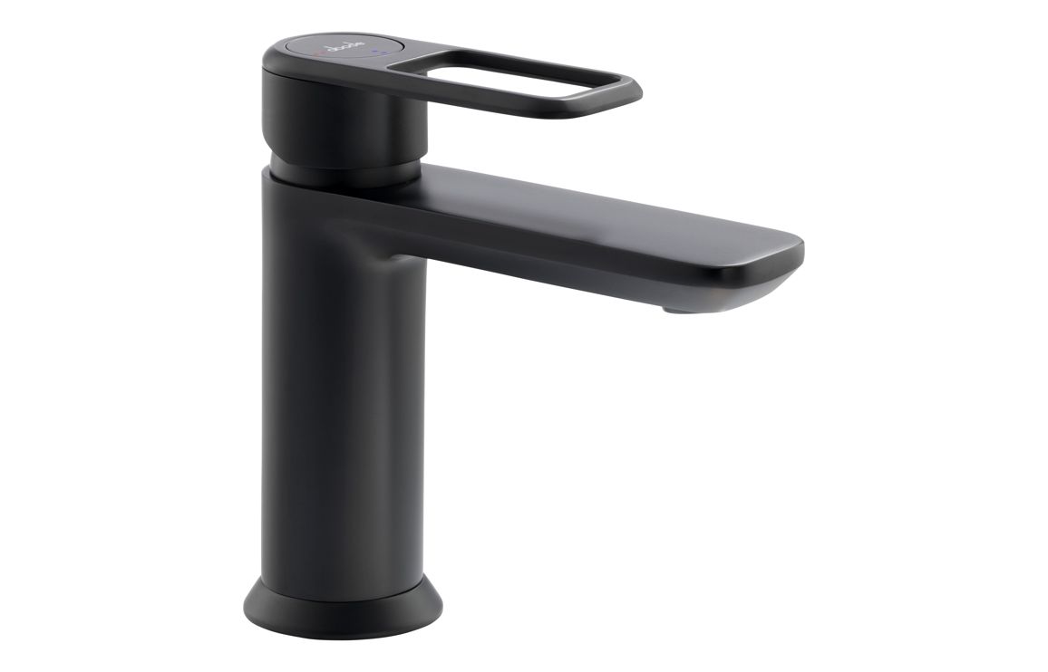 Abode Levarto Basin Mixer - Matt Black