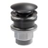 Abode Uno Basin Clicker Waste Universal - Matt Black
