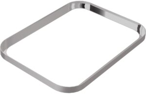 Abode Cava Tablet Basin Plinth - Chrome